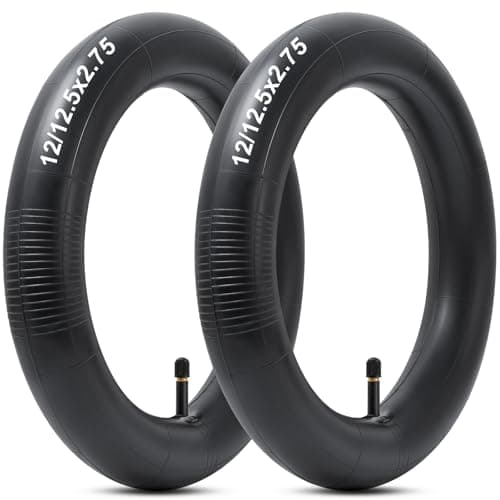 Image of Heavy Duty 12/12.5x2.75 Thickened 40% Inner Tube, 12 1/2 x 2.75 Tube with Straight Valve Stem for Razor MX350 MX400 ZR350 SX350 Mcgrath Dirt Bike Electric Mini Dirt Rocket Bike Gas Scooter(2 Pcs)