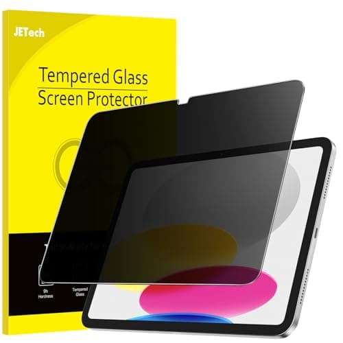 Image of JETech Privacy Screen Protector for iPad (A16) 11th/10th Generation (2025/2022), Anti-Spy Tempered Glass Film