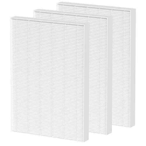 Image of Carmerny AeraMax 300 True HEPA Filter Replacement Compatible with Fellowes AeraMax 290 300 DX95 Air Cleaner Purifier, HF-300/AP-300PH, Part# 9287201 True HEPA Only 3 Pack