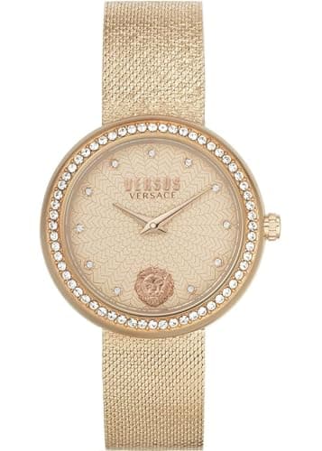 Image of Versus Versace Lea Watch 35 mm, Pink Gold, Fashion