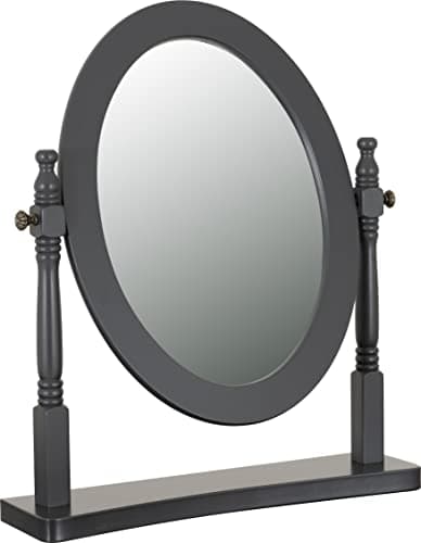 Image of Seconique Contessa Dressing Table Mirror in Grey