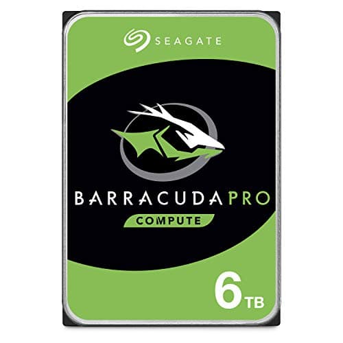 Image of Seagate BarraCuda Pro 6 TB Internal Hard Drive Performance HDD – 3.5 Inch SATA 6 Gb/s 7200 RPM 256 MB Cache for Computer Desktop PC Laptop, Data Recovery – Frustration Free Packaging (ST6000DM004)