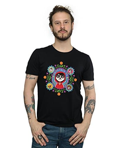Image of Disney Men's Coco Remember Me T-Shirt X-Large Black