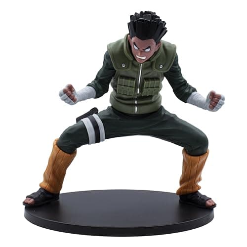Image of Banpresto BP88558P Rock Lee II Action Figure, Naruto Shippuden, Vibration Stars, 16 cm, Multicolor