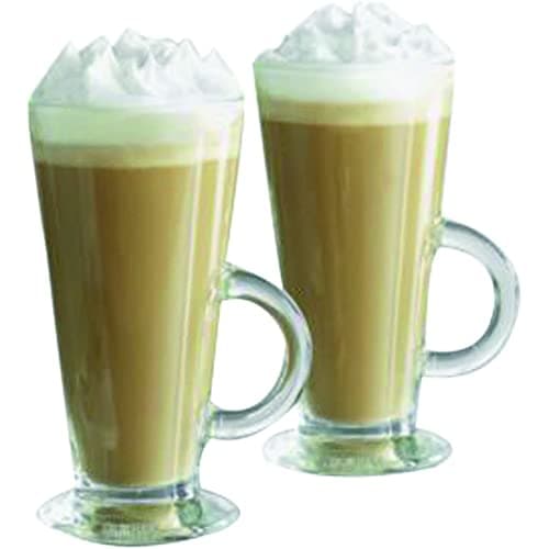 Image of Ravenhead Entertain Latte Glasses, Set of 2, Clear