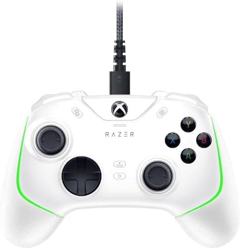 Image of Razer Wolverine V2 Chroma - Fully Customisable Xbox Series X|S Controller with RGB Lighting (6 Multifunction Buttons, Interchangeable Stick Caps, Hair Trigger Mode) Mercury