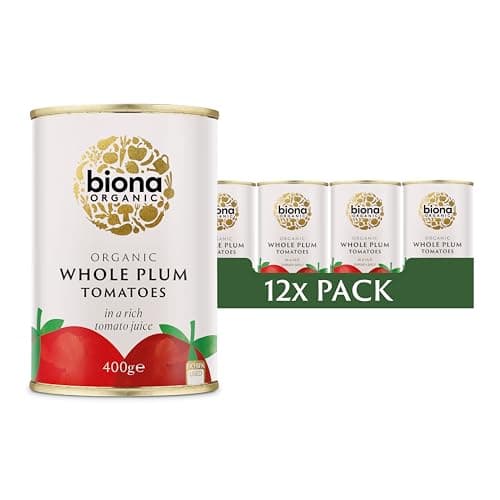 Image of Biona Organic Whole Plum Peeled Tomatoes, 400g