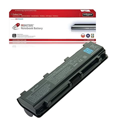 Image of DR. BATTERY PA5109U-1BRS PABAS272 PA5110U-1BRS Laptop Battery Compatible with Toshiba Satellite C40 C50 C70 Series PA5108U-1BRS PABAS271 PABAS273 [10.8V / 71Wh]