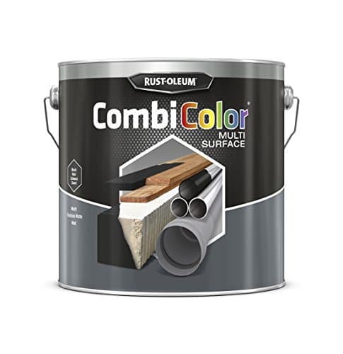 Image of RUST-OLEUM 7378MS.2.5 Combicolor Multi-Surface, One Paint, Many Surfaces, Matt black