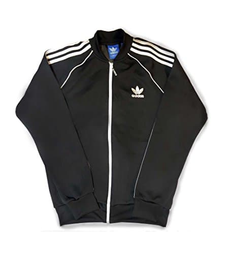 Image of adidas Originals Superstar Inline X MET TT Mens Jacket Track Top (Large, black silver AZ9396)