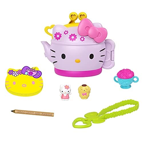Image of Hello Kitty Sanrio GVB31 Hello Kitty and Friends Minis Tea Party Playset