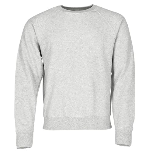 Image of Fruit of the Loom Basic Raglan Sweatshirt (M, Grey), gray, M