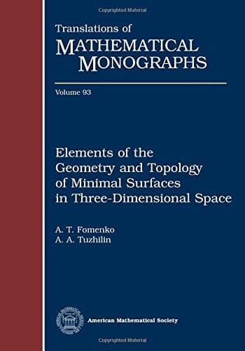 Image of Elements of the geometry and topology of minimal surfaces in three-dimensional space (Translations of Mathematical Monographs)