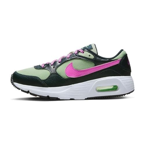 Image of NIKE Air max SC GS Great School Fashion Trainers Sneakers Shoes CZ5358 (Honeydew/Dark Obsidian/Lime Blast/Fuchsia Dream 300) Size UK4.5 (EU37.5)
