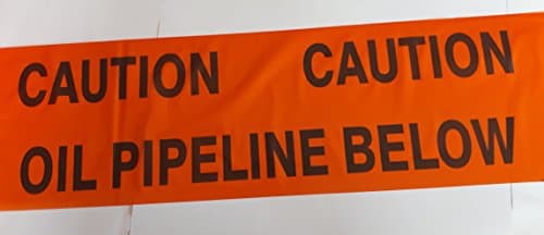 Image of Ali's DIY Oil Pipeline Below Warning Tape - 50 Metre Custom Cut Length
