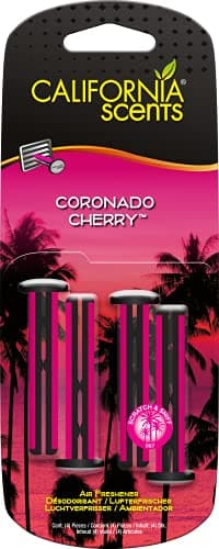Image of California Scents Vent Sticks Coronado Cherry Pack of 4