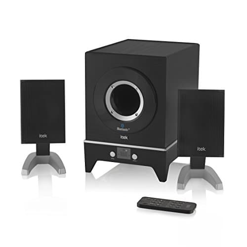 Image of Itek Bluetooth Multimedia 2.1 Speaker System - Black