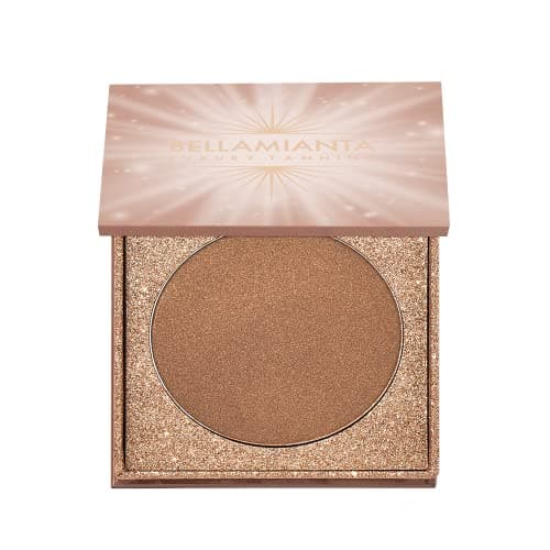 Image of Bellamianta Illuminating Bronzing Powder for Face & Body - Bronzer Powder for a Sunkissed Skin Glow - Lightweight Formula with Ultra-Fine Pigments - Contour and Highlight for All Skin Types - 20g