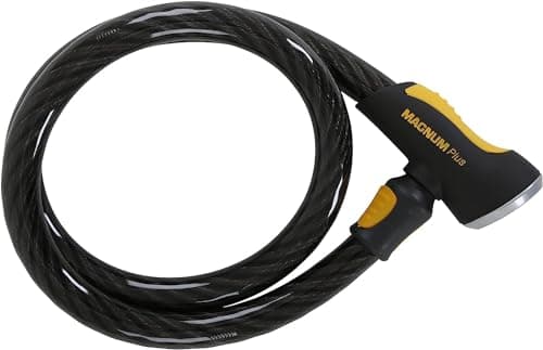 Image of Bike Cable Lock Magnum+ Heavy Duty Cable Coil Lock 900 x 20mm x5 Keys - Sold Secure