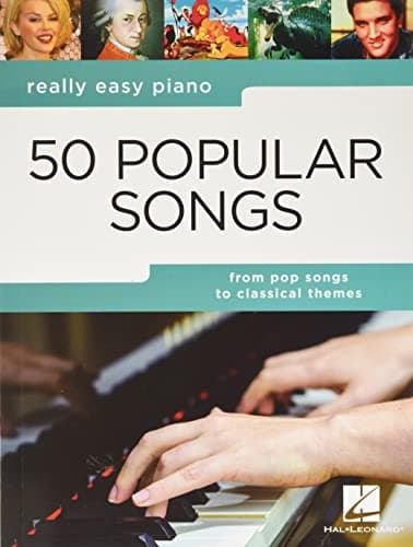 Image of Really Easy Piano - 50 Popular Songs | Easy Piano Sheet Music Book for Beginners | Pop and Classical Themes for Practice and Performance | Piano Songbook for Students and Teachers | Music Book