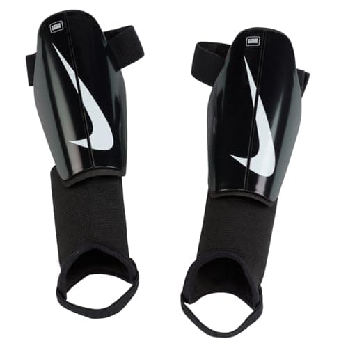 Image of NIKE DX4610-010 Y NK CHRG GRD SU23 Shin guards Unisex BLACK/BLACK/WHITE Size L Youth