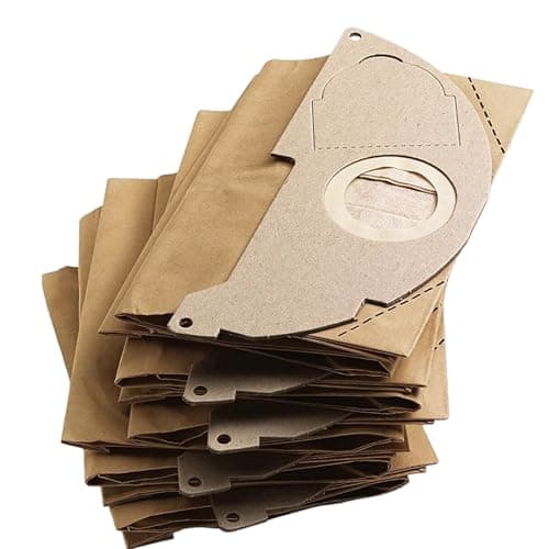 Image of QUAILITAS Vacuum Cleaner Dust Bags [Pack of 5] Paper Bags with 1 Wet & Dry Cartridge Filter | Compatible with Kärcher 69043220 Wet and Dry A2000 A2099 WD2.000 WD2.499 – Vacuum Cleaner Accessories