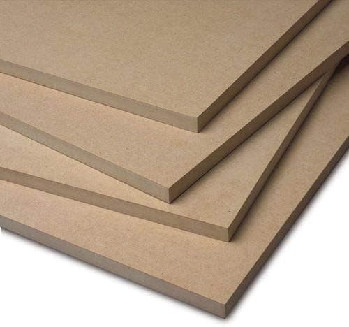 Image of MDF 9mm Smooth Flat Boards. A4, A3, A2 and A1 Size. Pack of 2. By Vesey Gallery (A4 9297x210mm))