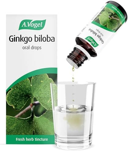 Image of A.Vogel Ginkgo Biloba Drops | Food Supplement | Extract from Fresh Ginkgo Biloba Leaves | Vegan | 50ml