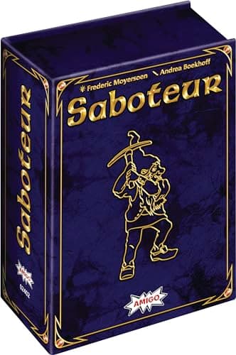 Image of AMIGO 02402 Saboteur, Board Game, 20 Years Edition, Multicolor, German Language