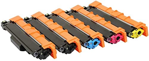Image of TONER EXPERTE TN247 TN243 Toner Cartridge Replacement for Brother TN-247 TN-243 Compatible with DCP-L3510CDW DCP-L3550CDW HL-L3210CW HL-L3230CDW HL-L3270CDW (5-Pack Black Cyan Magenta Yellow)
