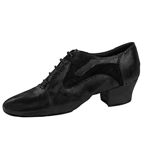 Image of Rummos Womens Practice Shoes R607 061-024 - Leather/Nubuk Black/Diva - Regular Fitting - 1.8" 45 Cuban - Size: EUR 40,5
