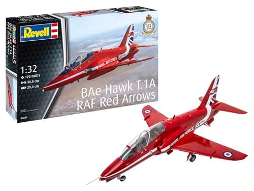 Image of Revell 04284 BAe Hawk T.1A "RAF Red Arrows" 1:72 Scale - Unbuilt/Unpainted Plastic Model Kit