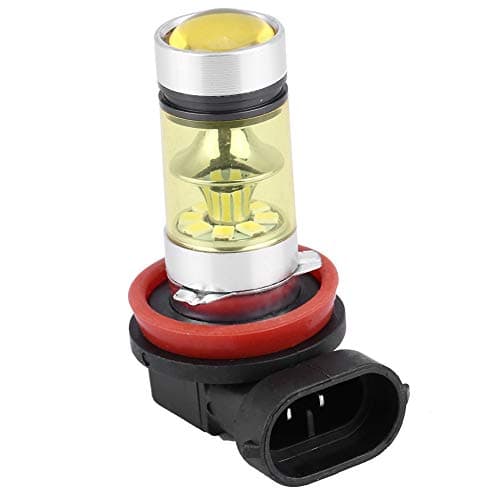 Image of Keenso H8 H11 LED Fog Lights Bulbs, 2 pcs Car Truck 100W Super Bright High Power DRL Replacement LED Headlight Fog Light Bulb(Golden Yellow)