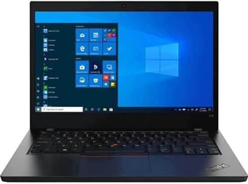 Image of Lenovo ThinkPad L14, 14" Full HD Laptop - 1920 x 1080 - Intel Core i7 10th Gen, 16GB RAM, 512GB SSD, (4 Core) 2.80 GHz - Intel UHD Graphics, Windows 11 Pro - Black - (20X100GEUS) (Renewed)