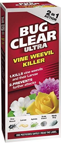 Image of BugClear 2 x Ultra Vine Weevil Killer Insecticide