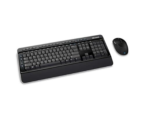Image of Microsoft Wireless Desktop 3000 Keyboard and Mouse Set - UK Layout