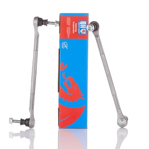 Image of Quinton Hazell Stabiliser Link - QLS3762S - Single Bar Fits Front Axle Left or Right - Original Equipment OEM Quality Direct Fit Replacement - Length: 275mm - Finish: Powder-Coated