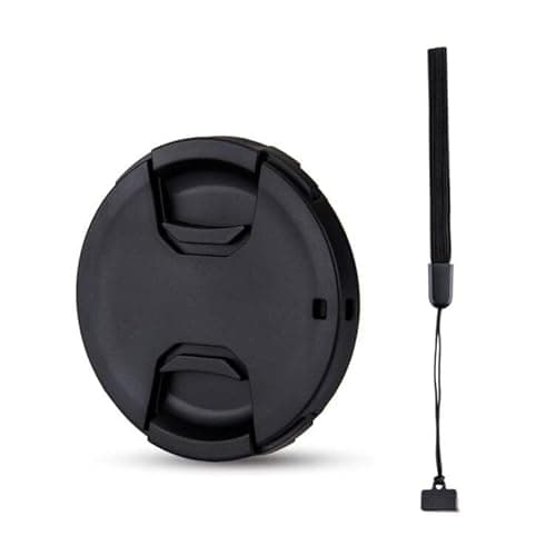 Image of JJC 49mm Lens Cap Front Camera Lens Cover w Lens Cap Keeper for Canon EF 50mm f1.8 EF-M 15-45mm f3.5-6.3 RF-S 18-45mm for Sony E 55-210mm f4.5-6.3 FE 28mm f2 and Other Lenses with 49mm Filter Thread