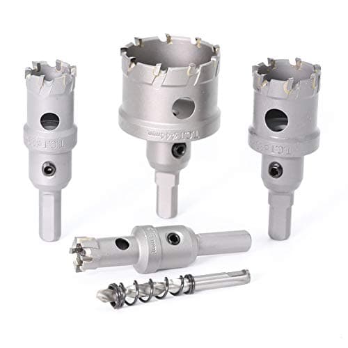 Image of BOZONLI 12mm Tungsten Carbide Tipped Teeth Hole Saw Hole Cutter, TCT Drill Bit Hole Saw for Stainless Steel, Sheet, Metal, Wood