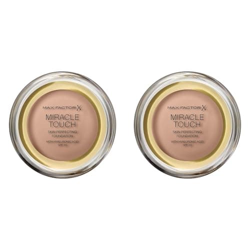 Image of Max Factor Miracle Touch cream to liquid foundation, 11.5g (Pack of 2)
