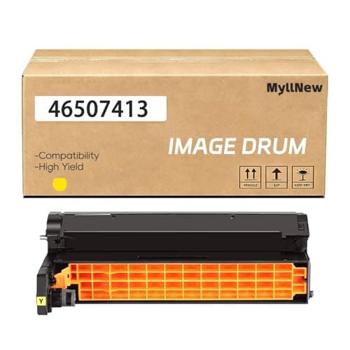 Image of C712 Image Drum 46507416 46507415 46507414 46507413 High Yield Compatible for OKI C712 C712dn C712n Printer, High Yield 30,000 Pages Yellow