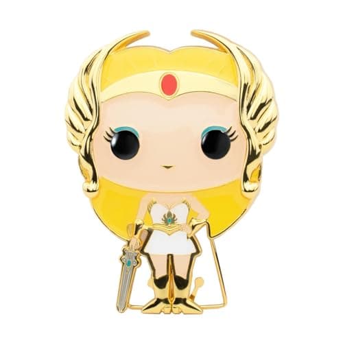 Image of Loungefly Funko POP! Enamel Pins: Masters Of the Universe - She-Ra - Masters Of the Universe - Cute Collectable Novelty Brooch - for Backpacks & Bags - Gift Idea - Official Merchandise - TV Fans