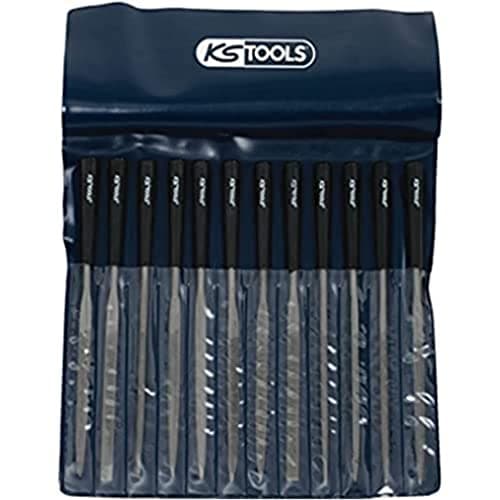 Image of KS Tools 145mm Needle Files Set (12 Pieces)