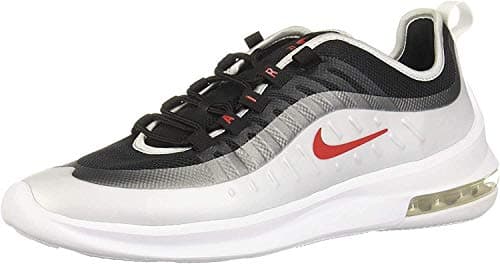 Image of NIKE Men's Nike Air Max Axis Running Shoes, Multicolour Black Sport Red Mtlc Platinum White 009, 9.5 UK