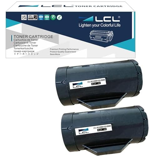 Image of LCL Toner Cartridge H815dw S2815dn S2810dn 593-BBMH 593-BBMF 47GMH KNRMF 593-BBMM (2 Black) Replacement for Dell H815dw S2810dn S2815dn