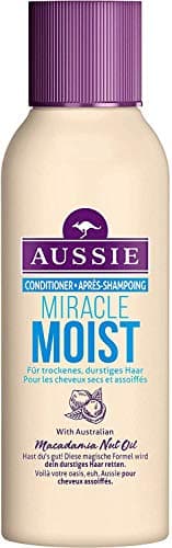 Image of 2 x Aussie Miracle Moist Conditioner For Dry Really Thirsty Hair 90ml