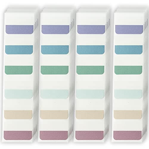 Image of 240pcs Sticky Tabs, Writable Page Tabs and Flags Self-Adhesive Reusable Page Markers Index Tab for Reading Index, File Folders, Books Notes (Mixed Colors)