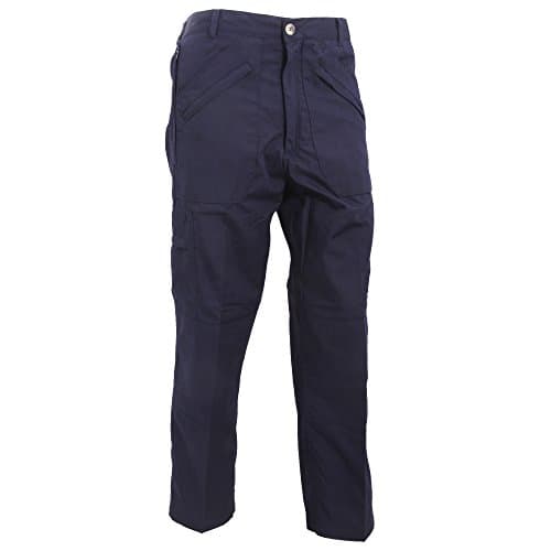 Image of Regatta Men's Lined Action Walking Trouser - Navy, 38 Inch Regular