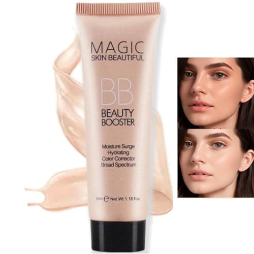 Image of Xinyig BB Cream Light, Hydrating Full-Coverage Foundation & Concealer, Color Correcting Cream, Tinted Moisturiser with SPF 50, 5g, 01