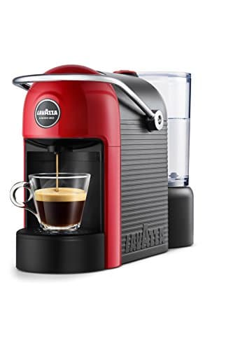 Image of Lavazza Jolie Freestanding semi-automática Coffee Machine in Capsules 0.6L 1tazas Black, Red – Coffee (Freestanding, Coffee Machine in Capsules, Black, Red, Mug, Acrylonitrile Butadiene Styrene (ABS), Buttons)
